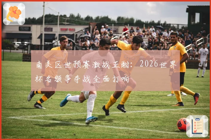 南美区世预赛激战正酣：2026世界杯名额争夺战全面打响
